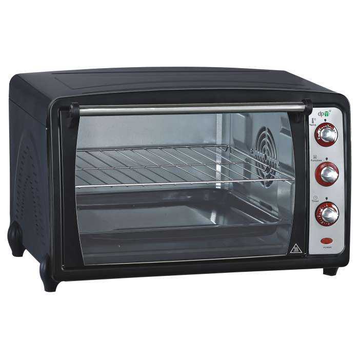 Forno elettrico DPM 70lt ventilazione interna nero