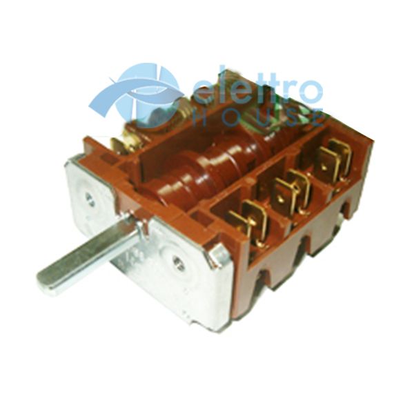 COMMUTATORE FORNO CUCINA 3+5 CONTATTI 0+5 LIVELLI 26ME0090 ME090