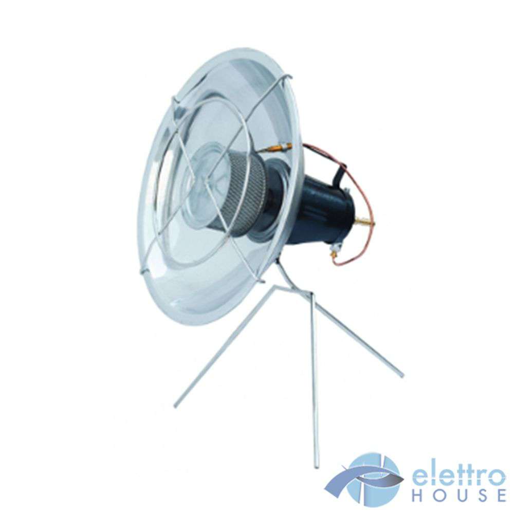 STUFA A PARABOLA INFRAROSSI PER ESTERNO 2300 Wh
