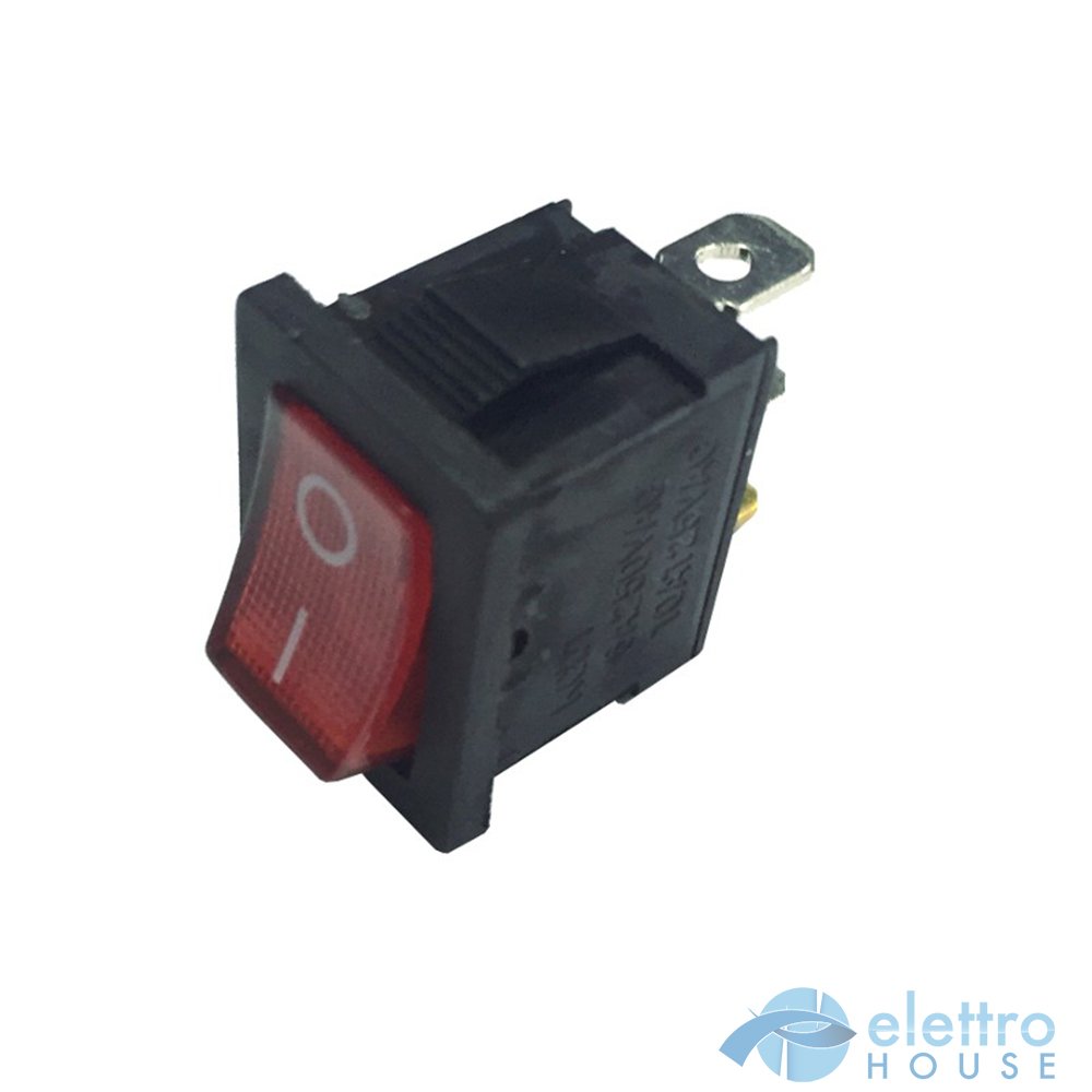 Interruttore A Bilico Mini Nero 2 Pin ON/OFF - Uxcell AC 250V/6A 125V/10A