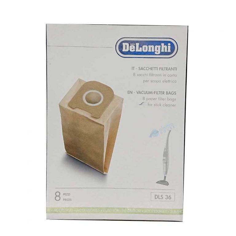 10 Sacchetti Per Aspirapolvere Delonghi Classe A XCA 125, 125.1, 125 Y