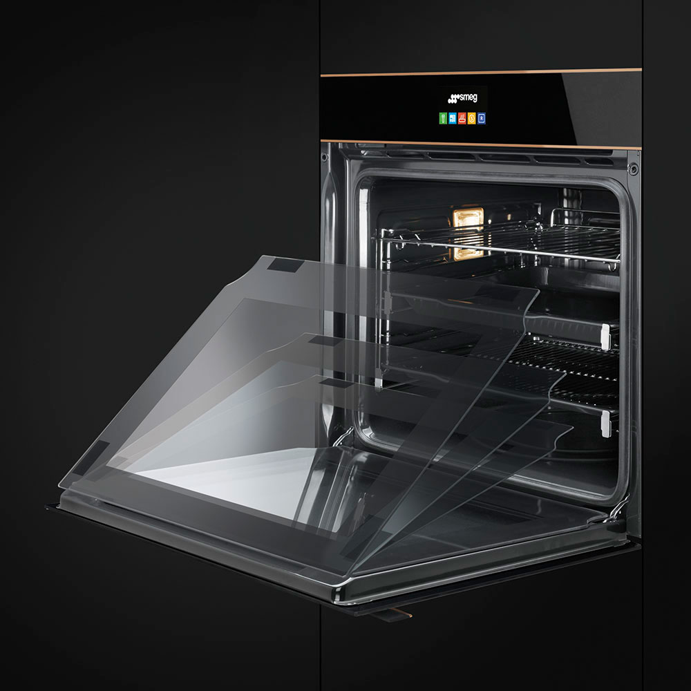 Forno elettrico Smeg SFP6604NRE 60cm classe A+ Termoventilato Nero